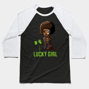 Lucky girl Baseball T-Shirt